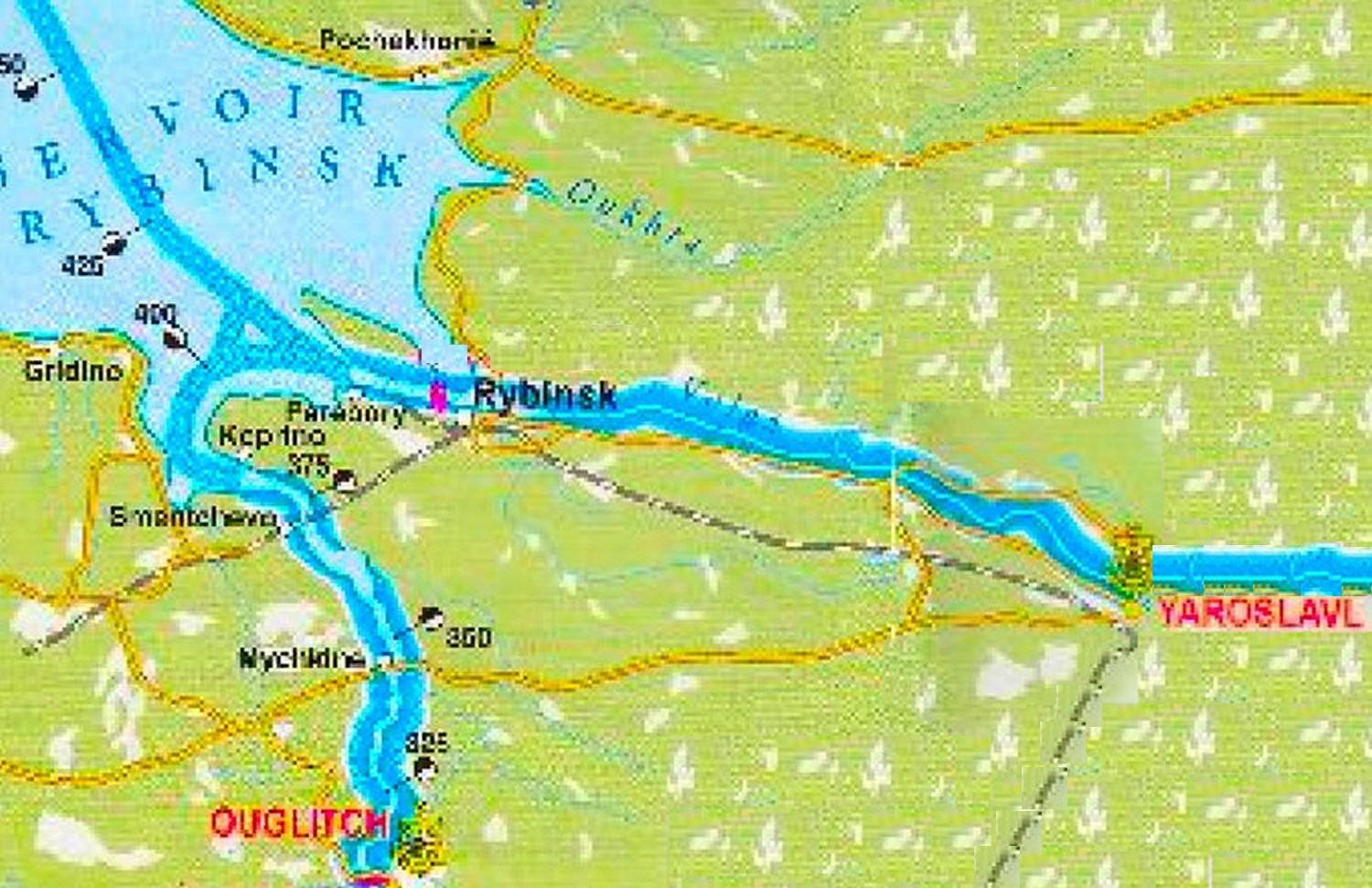 trajet 2 - Ouglitck - Yaroslavl-1